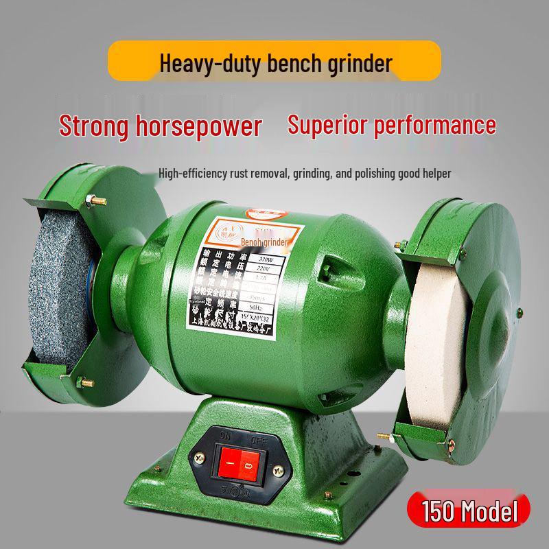 Compact 220V Electric Knife Sharpener & Multifunctional Desktop Polishing Grinder