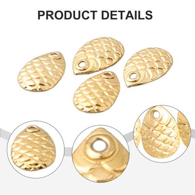 For Tackle Craft Spinner Rings Blades Attractor 50pcs/Pack