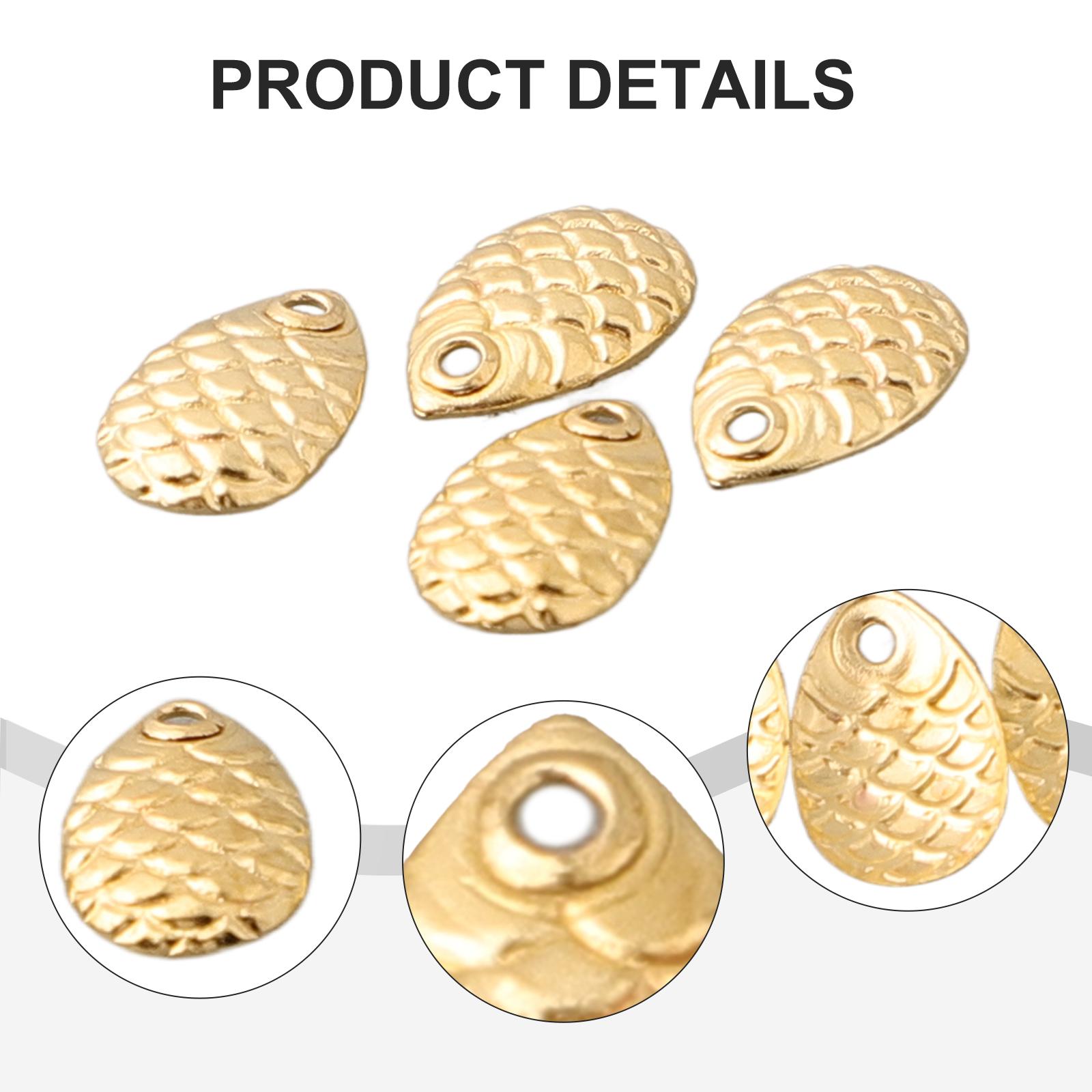 

Рибальські снасті Craft Spinner Rings Лопаті 50 шт./уп B2