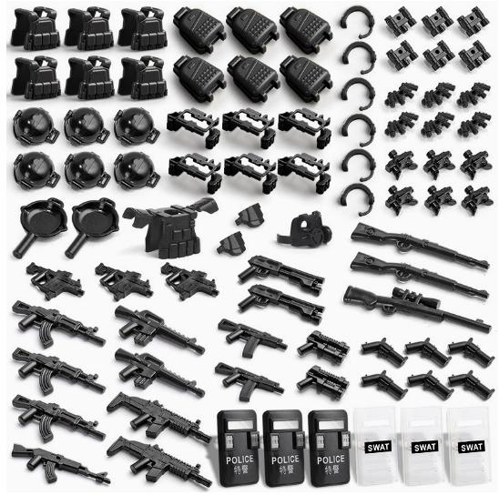 MOC Military Building Block Set Weapons War Army Accessories Soviet Army Characters Cannon Carts Launchers Tents Block Bricks Gift Presents Toy