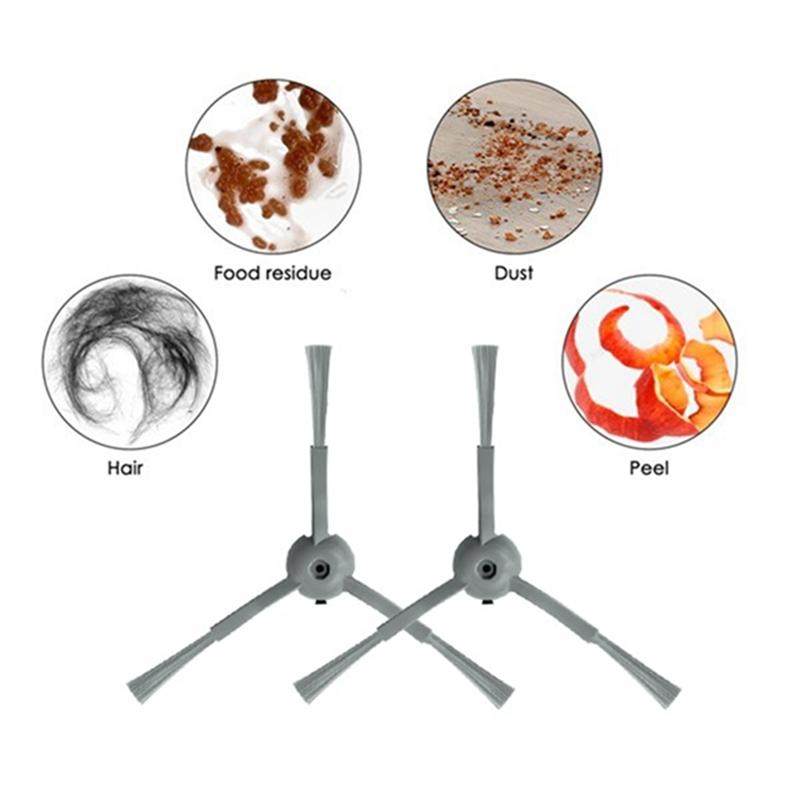 A65T-Für Lydsto R1 Edge/R1D Edge/Miwhole M9 Lite/Roidmi Eve Rook/ Eve Rook S Staubsaugeraufsatz Hepa-Filter Mopp Seitenbürste