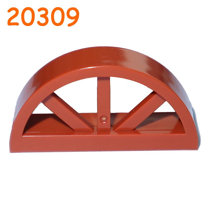 Non-Toxic Fence City Accessories Building Block Moc Part Railing Stair Barrier Ladder Guard Bar Castle Garden Farm Military Assemble Brick