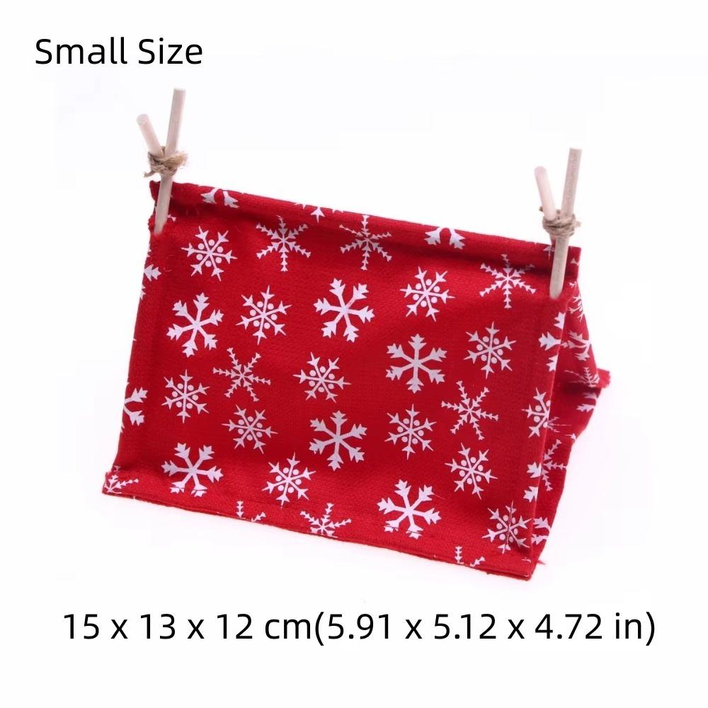 Weihnachtsdeko Puppenhaus Zelt Simuliertes Outdoor Miniaturzelt Modell Puppenzubehör