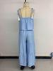 2026 European & American Resort Set: Textured Camisole Top & Wide-Leg Pants Two-Piece