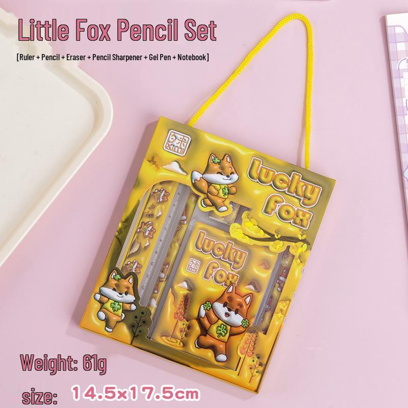 Children's Day Prize: 10-Piece Stationery Set for Students and Kindergarten Birthday Gift