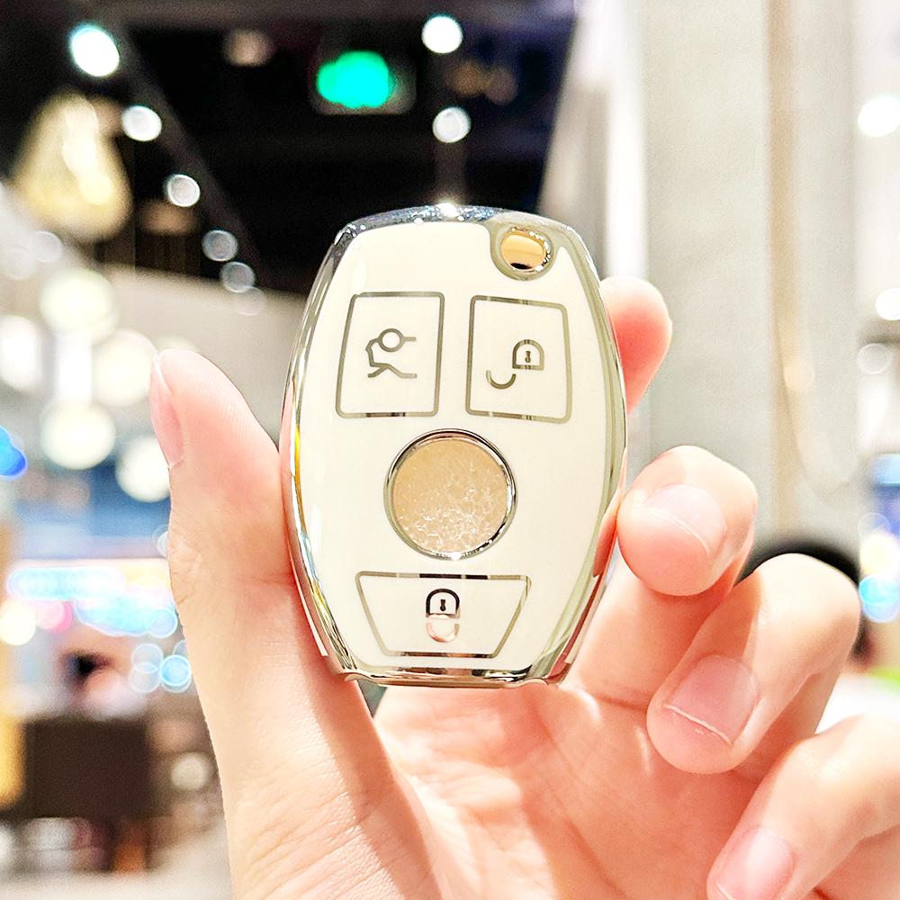 For Mercedes Benz A C R G Class Gla Cla Glk Glc Cls W204 W463 W176 W251 W205 A200 A260 Fashion Tpu Key Case Cover Shell Fob