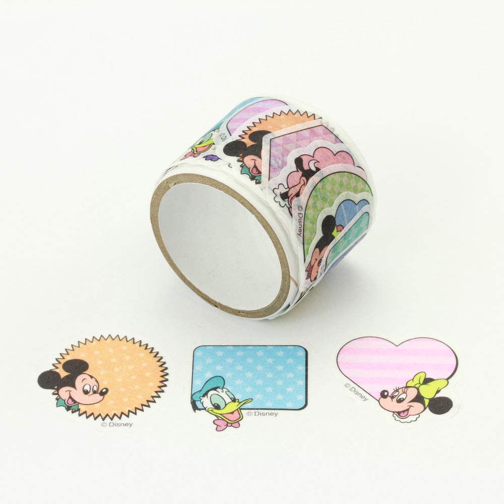 Sunstar Stationery Disney Masking Mickey and S8580049 Stickers, Peripetta, Friends,