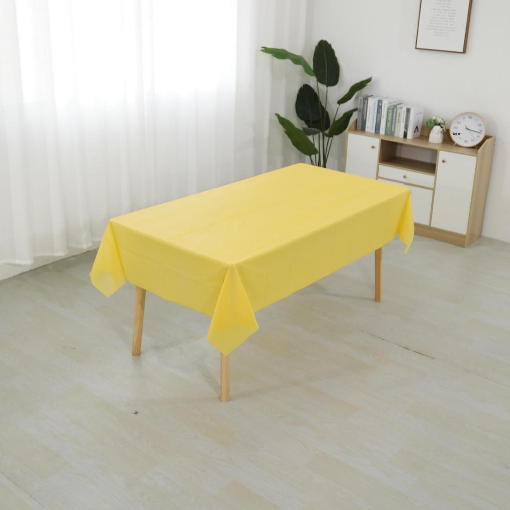Small Dots PEVA Disposable Tablecloth - Waterproof and Thickened for Party Decoration