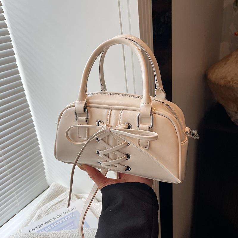 Premium niche bag women's new summer versatile messenger bag bow portable pillow bag