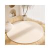 Wabi-Sabi Style Round Rug: Dirt-Resistant, Non-Slip Mat for Living Room, Coffee Table, Bedroom Chair.