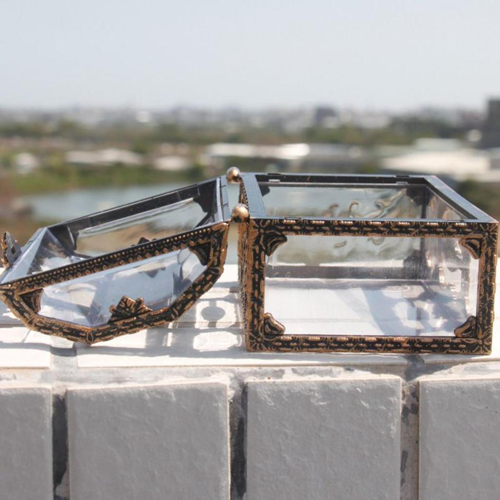 1 ks ABS Průhledná pirátská truhla s pokladem Křišťálová drahokamová šperkovnice Úložný organizér Truhla Poklad pro šperky Drahokam Krabička na cetky