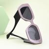 Trend Square Frame Wide Temple Sunglasses Women'S Large Frame Sunglasses Women'S Sunglasses