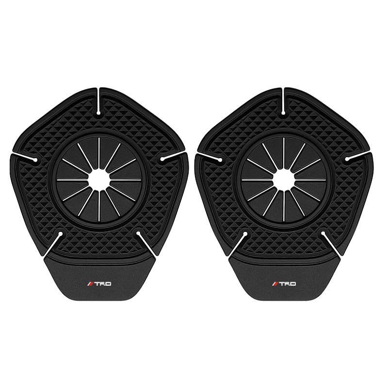 2Pcs Car Windshield Wiper Protective Cover Dust Wiper Cap for Toyota Gr Trd Corolla Yaris Chr Auris RAV4 Land Cruiser Chr Camry Racing