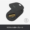 Logitech Pebble M350GR Wireless Mouse, Slim, Bluetooth, Silent, Graphite, Black [Parallel Import]