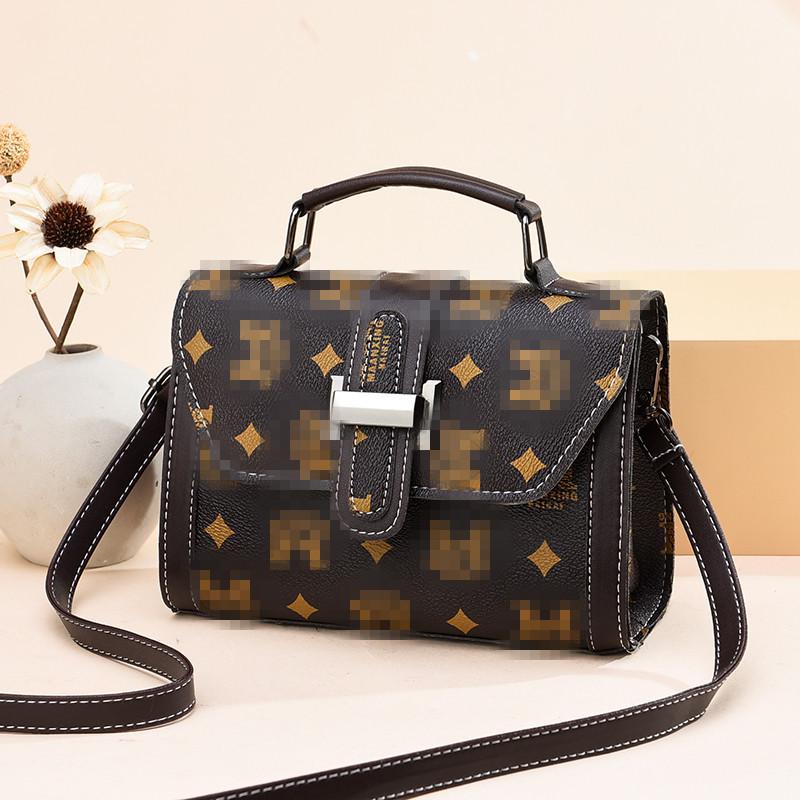Women's 2025 New Trendy Women's Bag Korean Style One-shoulder Handbag Messenger Bag Fashionable and Versatile Small Square Bag