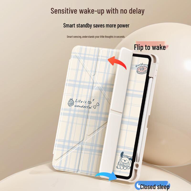 QBOSS Y-Fold Magnetic Tablet Protective Case