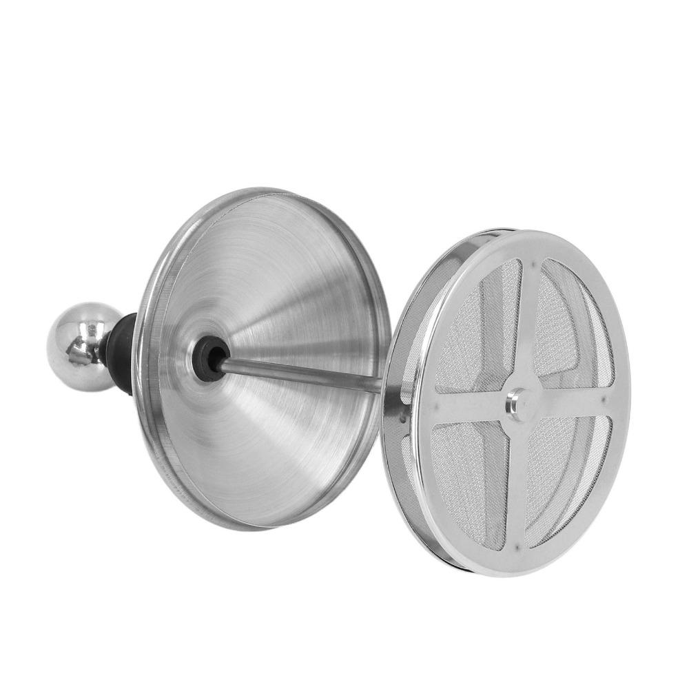 Double Layer Design Manual Milk Frother 800ML Capacity Stainless Steel Milk Frother  Coffee Making