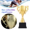 Personal Award Trophy with Base Winner Trophies Creative Achievement Prize Award Trophy for Sports Tournaments