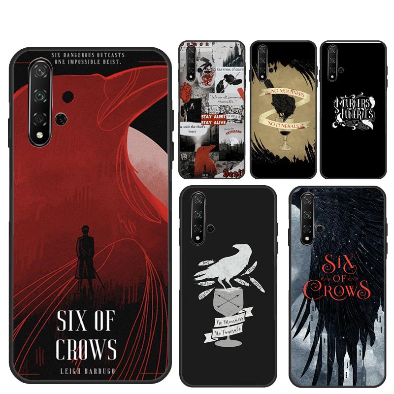 Six Of Crows For Huawei Nova Y70 Y90 Y60 Y61 Y91 Y72 9 10 SE 12i 12s 11i 5T P60 Pro P20 P30 P40 Lite Case