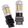 LED lamp P27/7W (3157) DRL for car, turning lights (12V) White-yellow, 2 pcs.