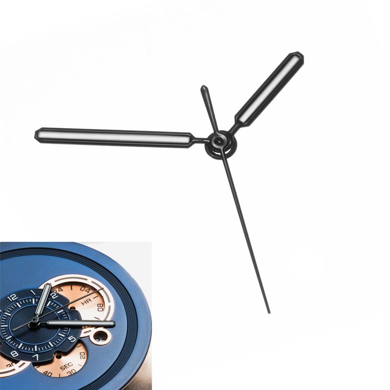 NH35 Silver Gold Black Modified Watch Pointer Luminous Watch Hand For NH35 NH36 Movement Oak Dial Hands Replacement Accessories