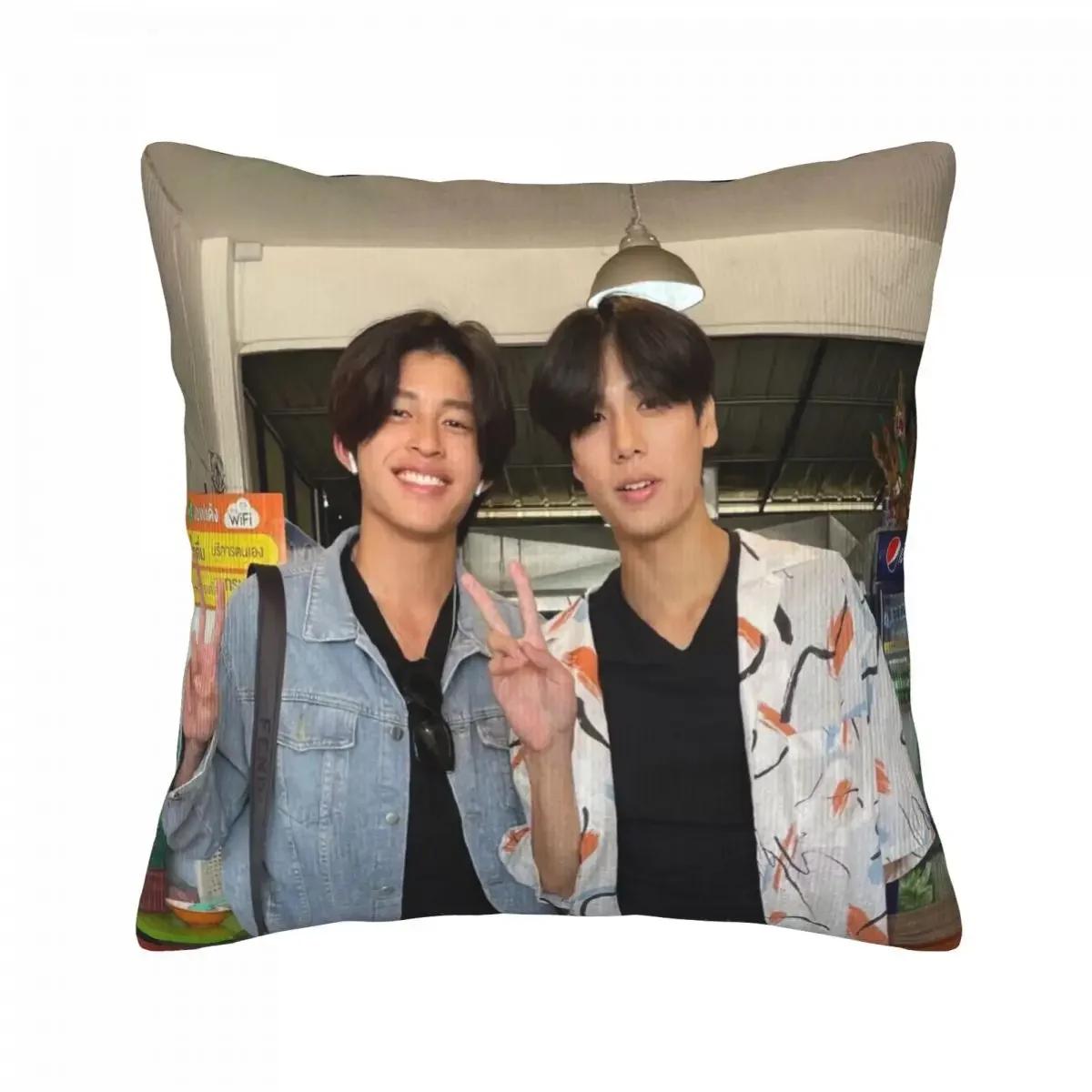 

PondPhuwin HD Постер Двусторонний Принт Наволочка Тайский ТВ Рыба в небе Драма Кадры Фото Домашний Автомобильный Декор Наволочка для подушки 30x30cm