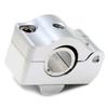 nakira 21mm Up Motorcycle Handlebar Bar Rise Adapter Bar Riser Post PCX CB250F nkr1052 22.2mm 28.6mm MT-25 (Silver)