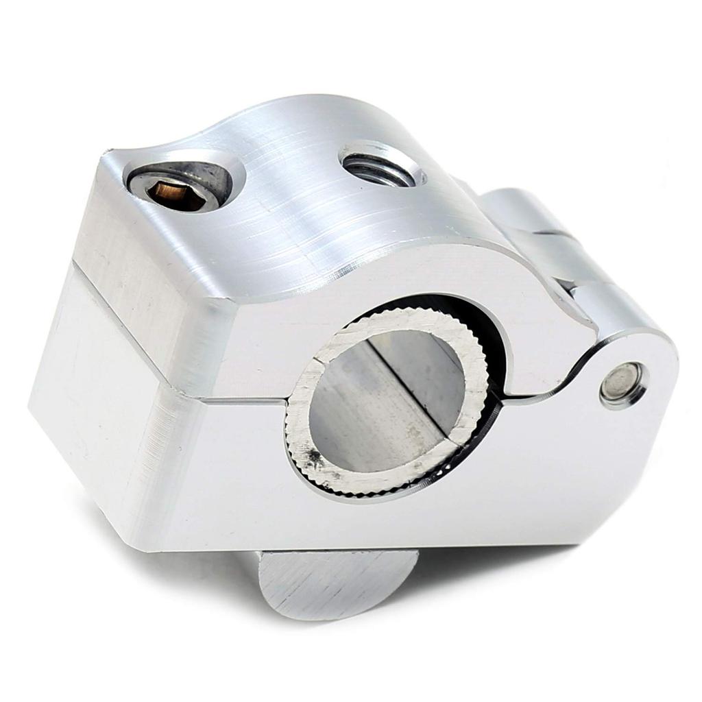 nakira 21mm Up Motorcycle Handlebar Bar Rise Adapter Bar Riser Post PCX CB250F nkr1052 22.2mm 28.6mm MT-25 (Silver)