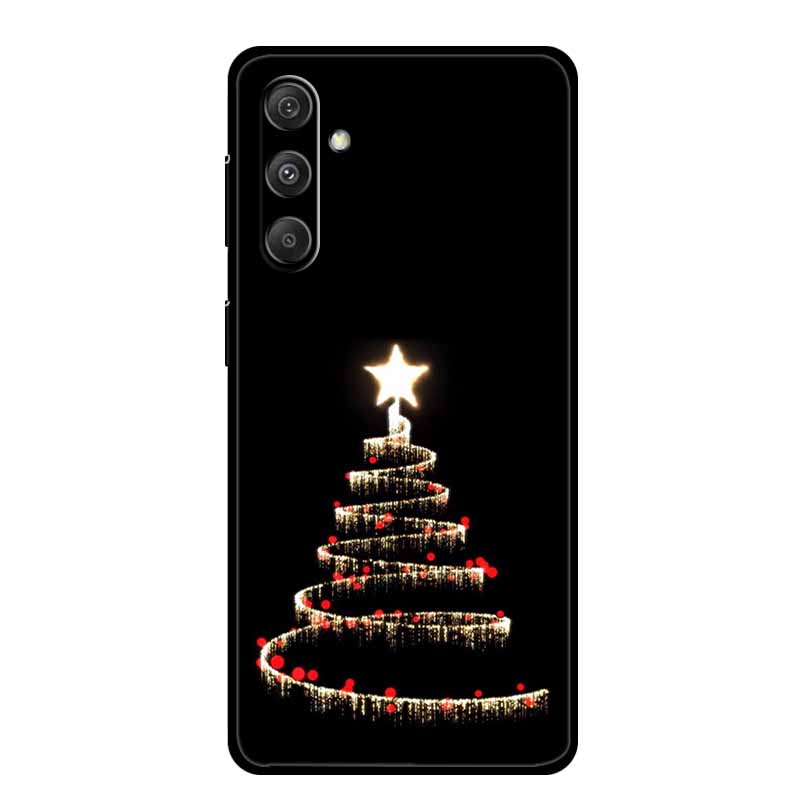 Christmas Case For Samsung Galaxy S24 S25 5G Cases Soft Silicone Bumper for S24 S25 Plus S23 FE S24 FE S25 FE 5G Protector Shell