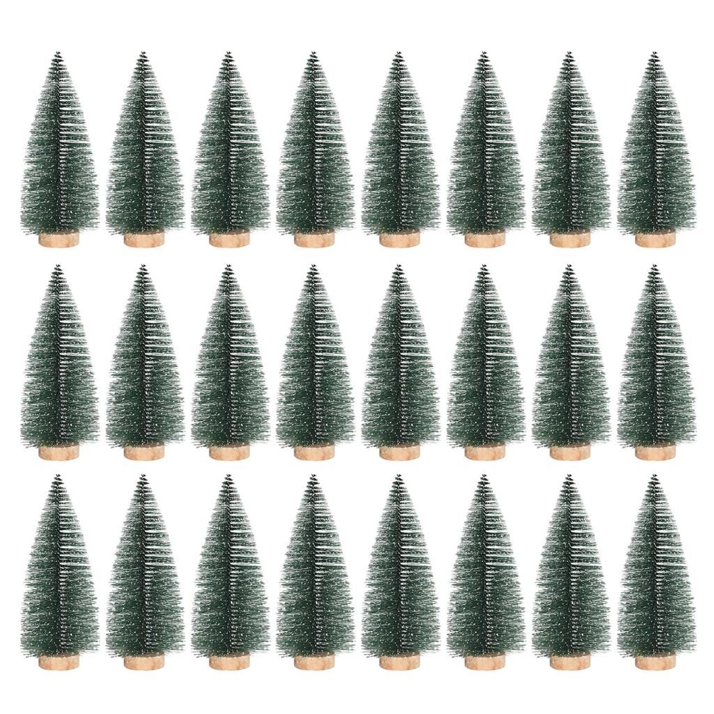 Christmas Christmas Tree Table, Small Needle Tree Decoration, Cedar Table Arrangement, Pagoda Tree