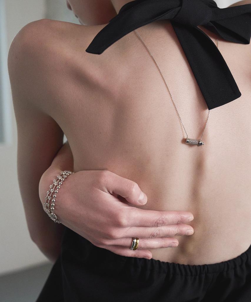 Lisse [925 Silver] Dot Link B