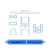 Geely Galaxy E8 Interior Film: Console Sticker & Navigation Screen Protector