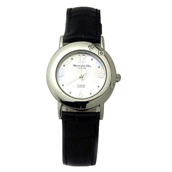 

[Alessandra Olla] Часы Alessandra Olla, 2 бриллианта, AO-6900 BK, женские