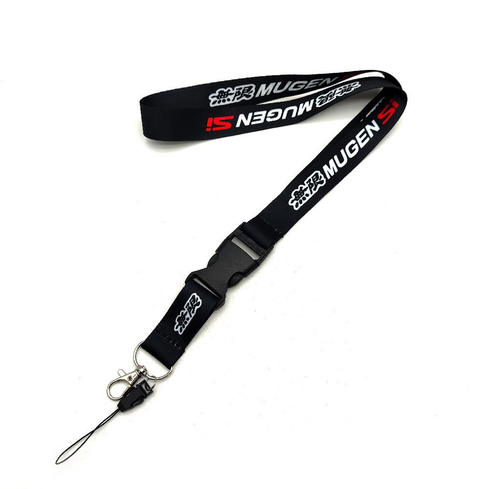 Lanyard Keychain Work Card ID Cell Phone Key Hanging Neck Lanyard For Honda Mugen Jazz Insight Freed Fit CRV Civic Accord City IP8