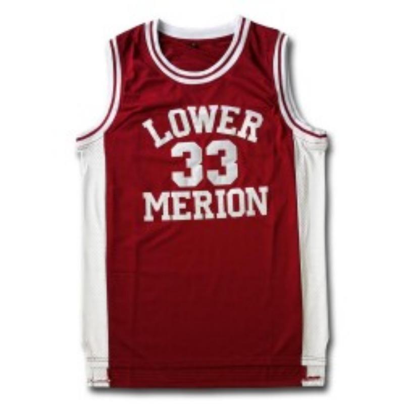 Men's Basketball Jersey Retro Maroon Red White FamilyMatchingBlack