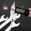 1 Pieza Herramienta Llave Plana 6-32mm Hi-Spec Llave Fija de Doble Boca Herramienta de Reparación para Coche Bicicleta