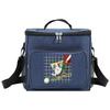 Student Storage Boxes Cooler Shoulder Lunch Bags Thermal Organizer Handbag Outdoor Camping Portable LunchBox Sculpture Printing