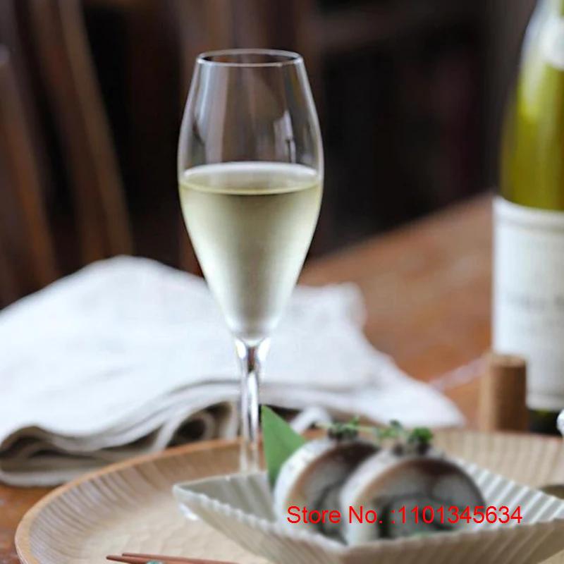 Kimura Sektgläser Japan Stil Hochzeitsfeier Weinglas Dünne Kristallgläser Sprudel Funkeln Likör Sherrykelch Aperitifbecher