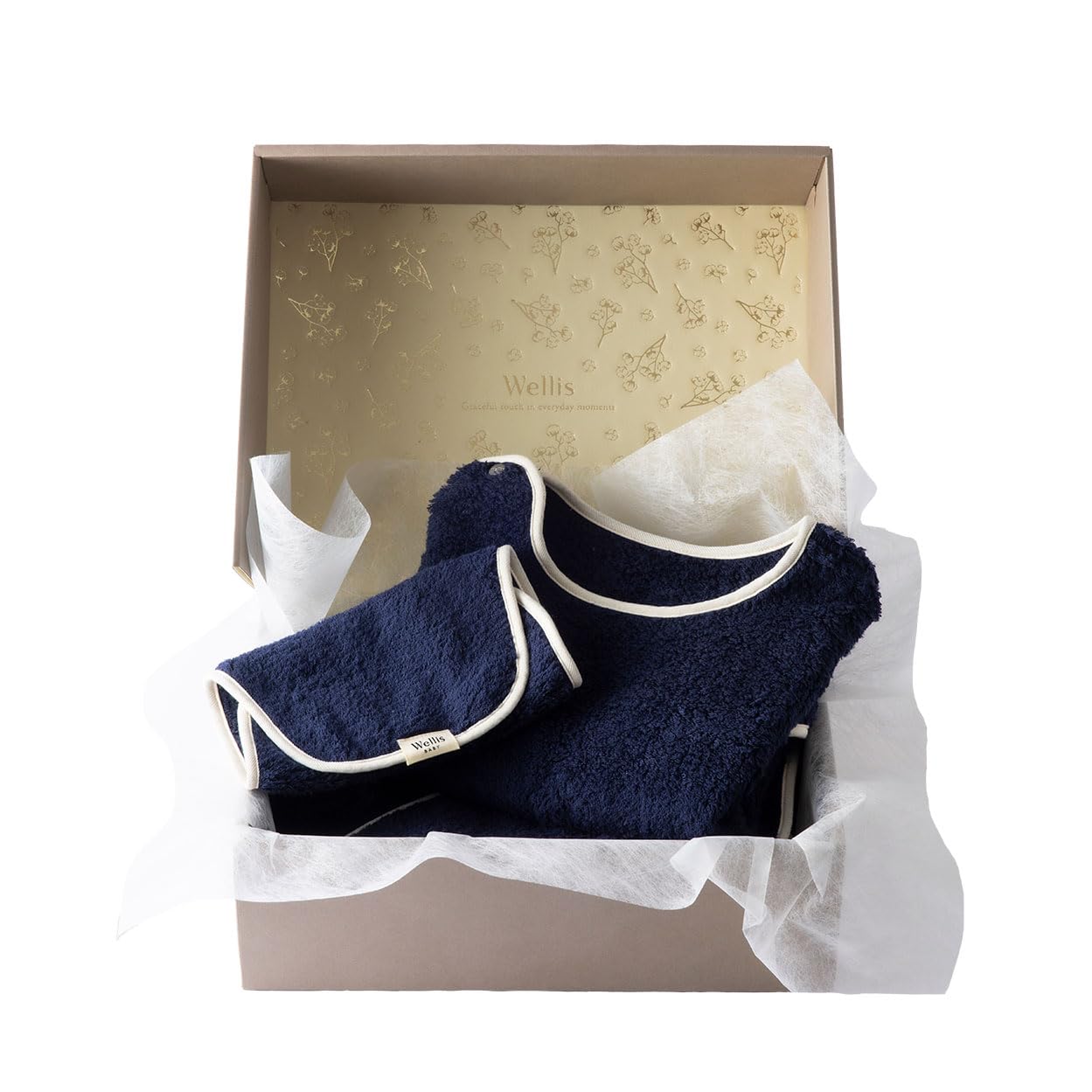 

Wellis BABY Sweet Dream Box Navy Sweat (Swaddle, Sleeper, Pad, Navy)