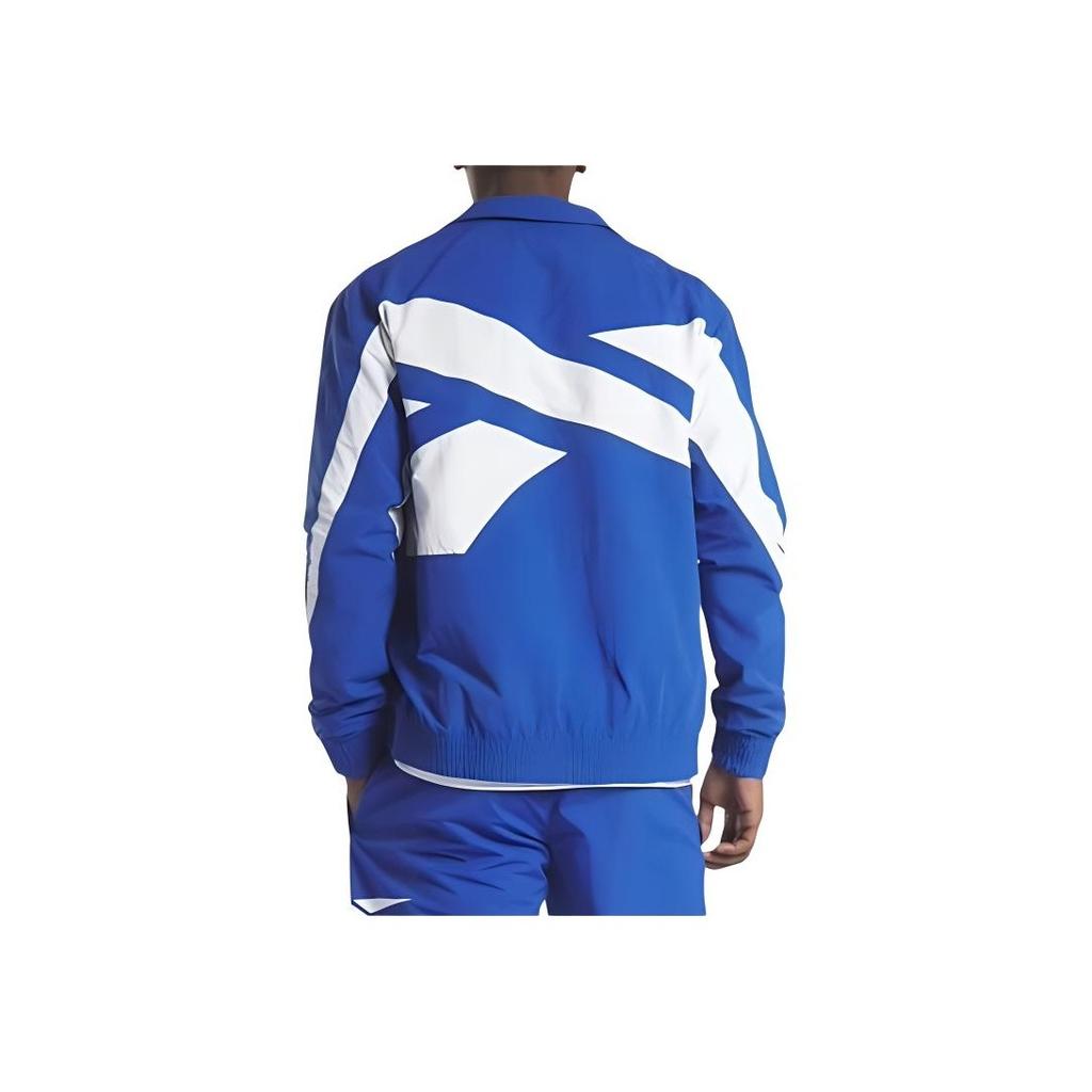 Reebok Vintage Classic Simple Logo Long Sleeve Jacket Unisex Jacket Sky-Blue 24SRM101UGBC