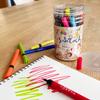 KOKUYO Irofu Depen 24 Color Set Water Based Brush Pen KE-AC34-24