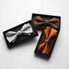 Solid Color Men'S Polyester Bow Tie, Multi-Color Wedding Groom Best Man Bow Tie Bow Flower