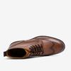 LUXSOLE Męskie Nowe Buty Brogsy ze Skóry Naturalnej Ocieplane Buty Modne Buty,Ciepłe,Duży Rozmiar, Codzienne, Na Sznurowadła, Zamek Błyskawiczny,Prezenty