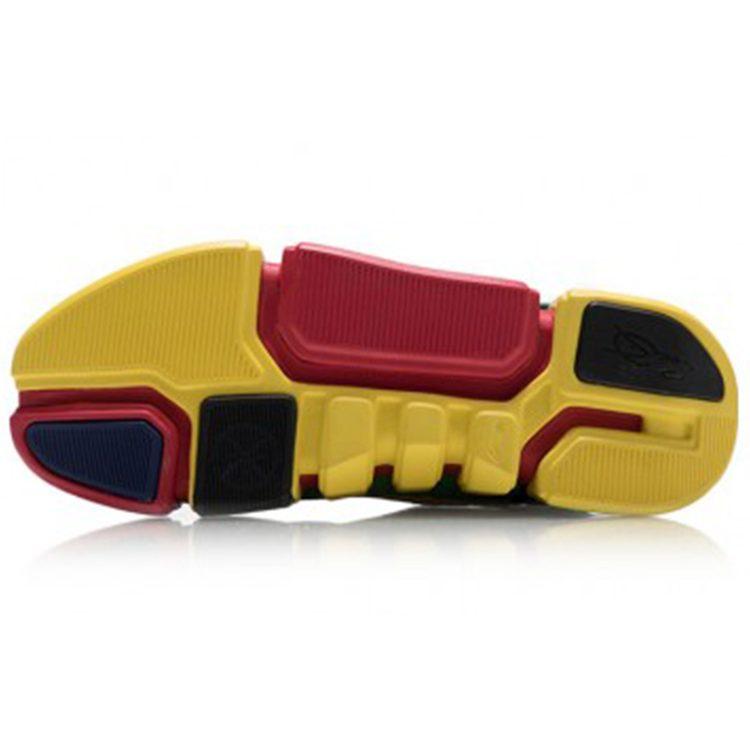 Scarpe Skateboard Li Ning Essence 2 ACE Mid top Uomo Rosso Giallo Verde AGWN041-10