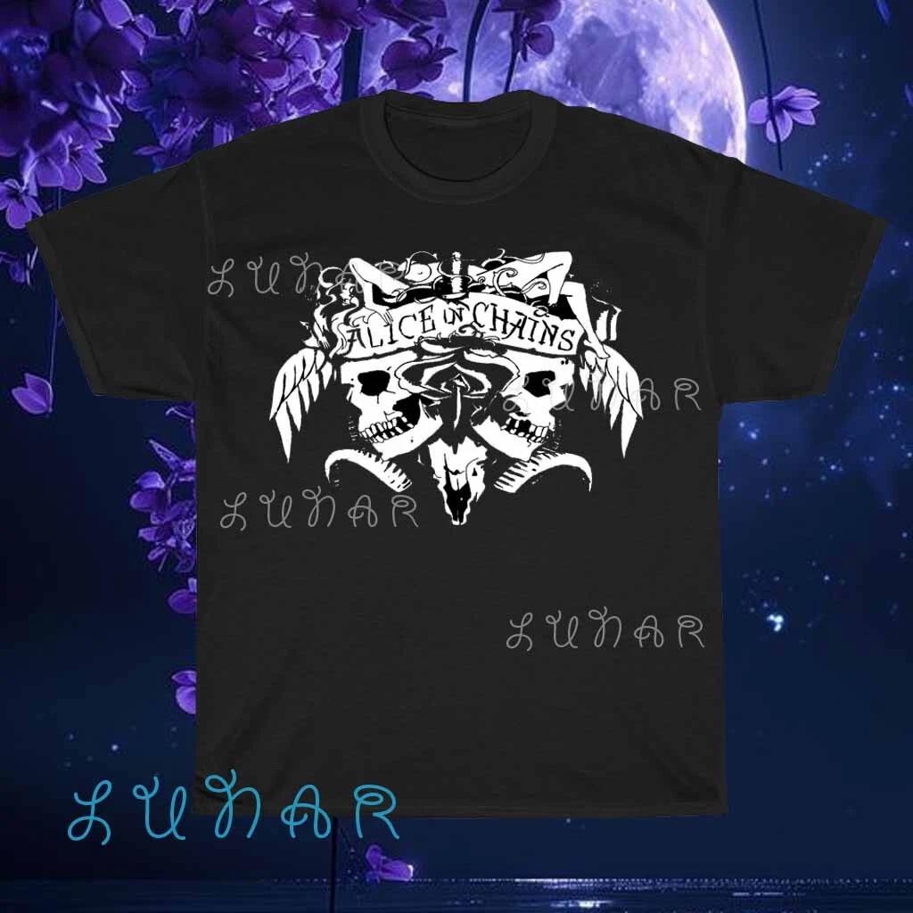 Alice In Chains T-Shirt Logo American T-Shirt Funny Size S to 5XL S