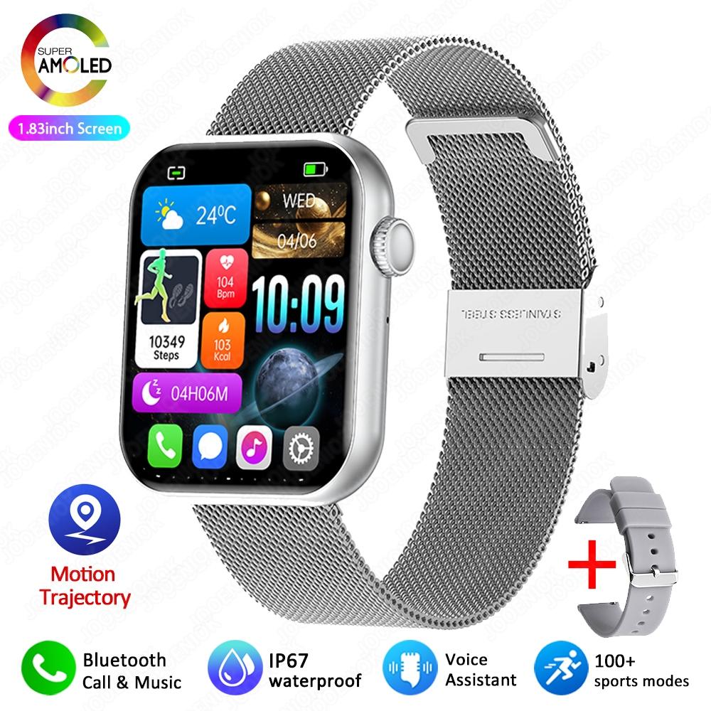 New 1.9 inch Smart Watch Men Full Touch screen Bluetooth Call Sports Bracelet Heart Rate Smartwatch Women