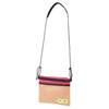 First Mile Recyclable Eco-Friendly Series Fashion Simple Zipper Closure Fabric Crossbody Shoulder Bag Women Bags Bright-Pink 077850-02