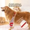 Striped Design Dog Elbow Brace Cartoon Pattern Puppy Joint Protector Dog Knee Pads  Large Dogs