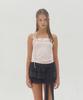 Seoulli Siena Sleeveless Frill Top [Softy Pink]