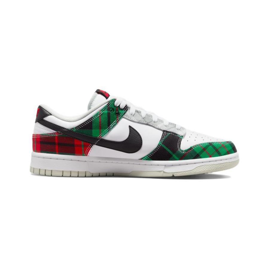 Nike Dunk Low Tartan Plaid Skate Shoes Sneakers Unisex DV0827-100
